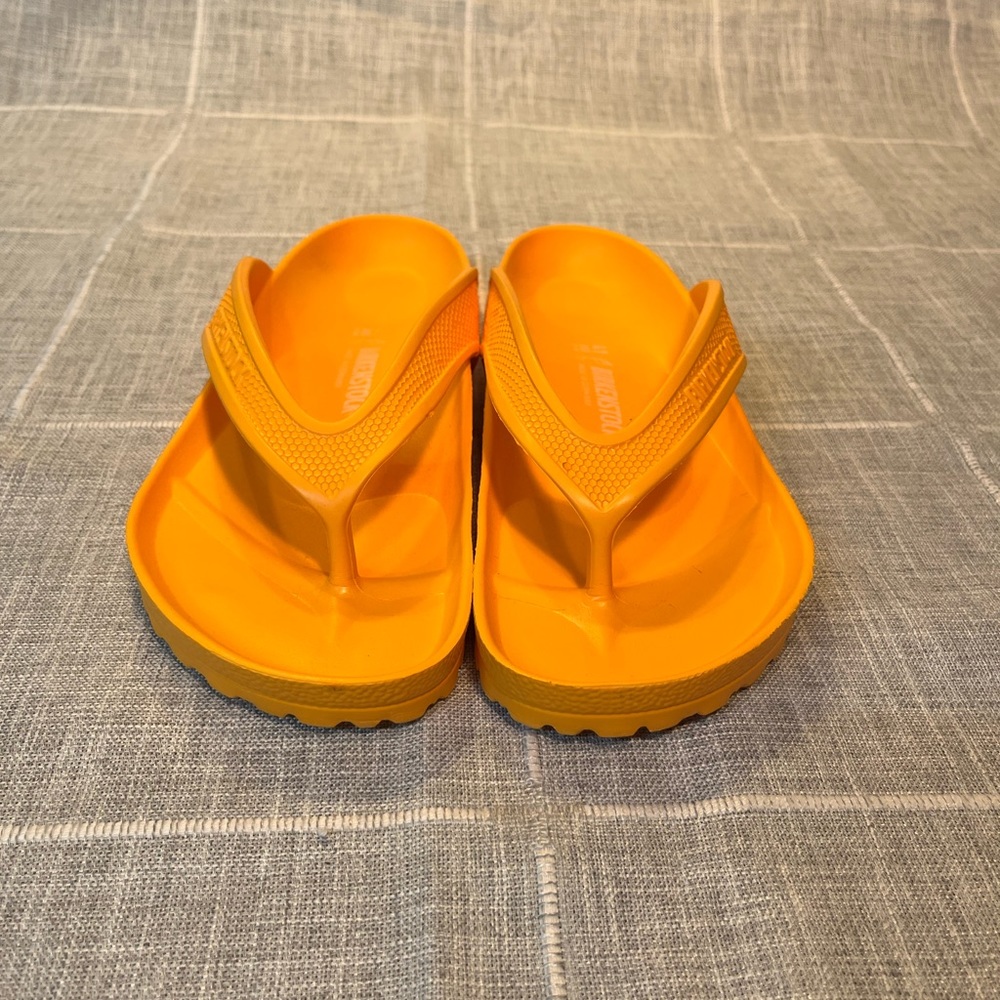 Yellow Birkenstock Honolulu Sandals